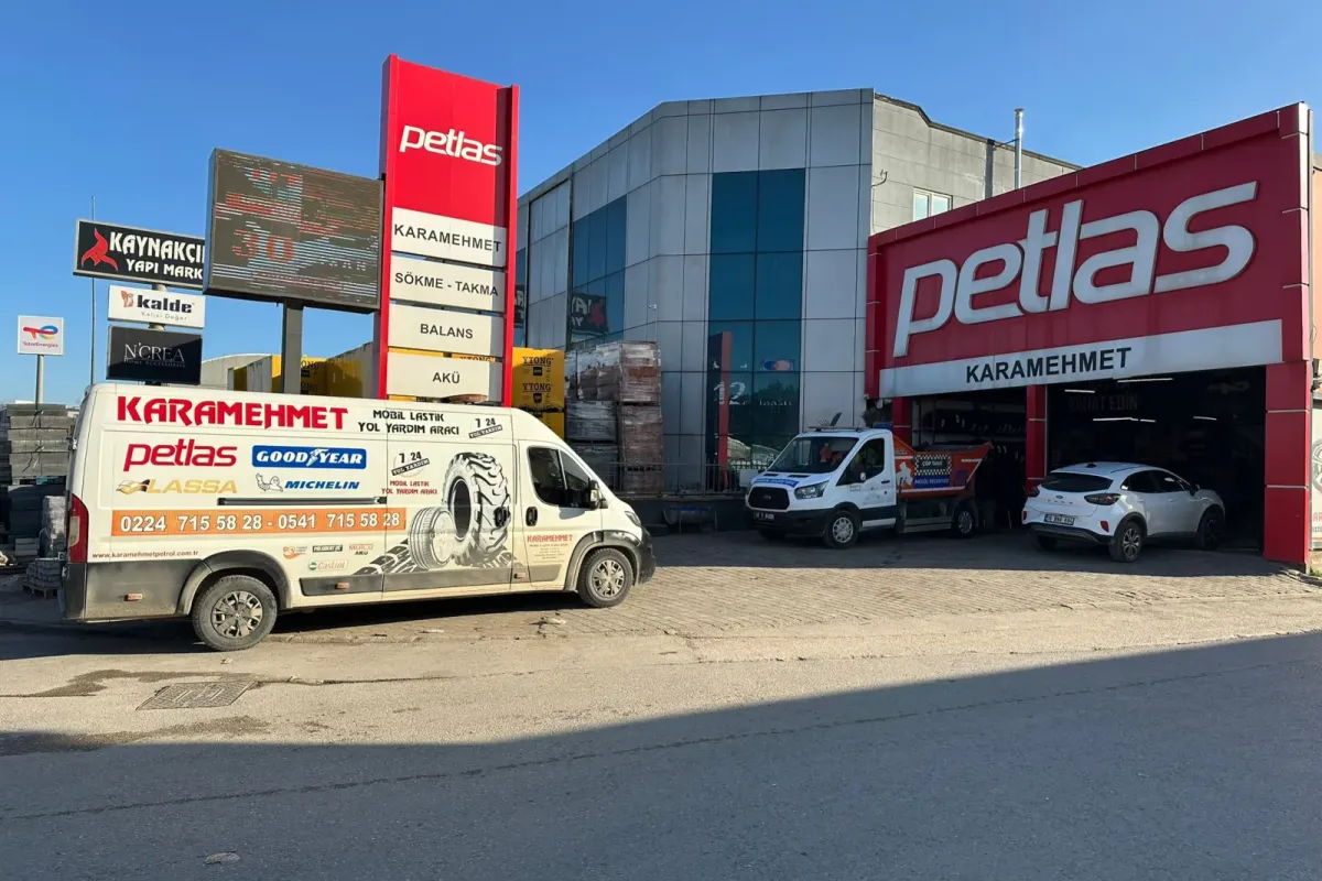 İnegöl'de Karamehmet Lastik’ten kışlık bakım hizmeti