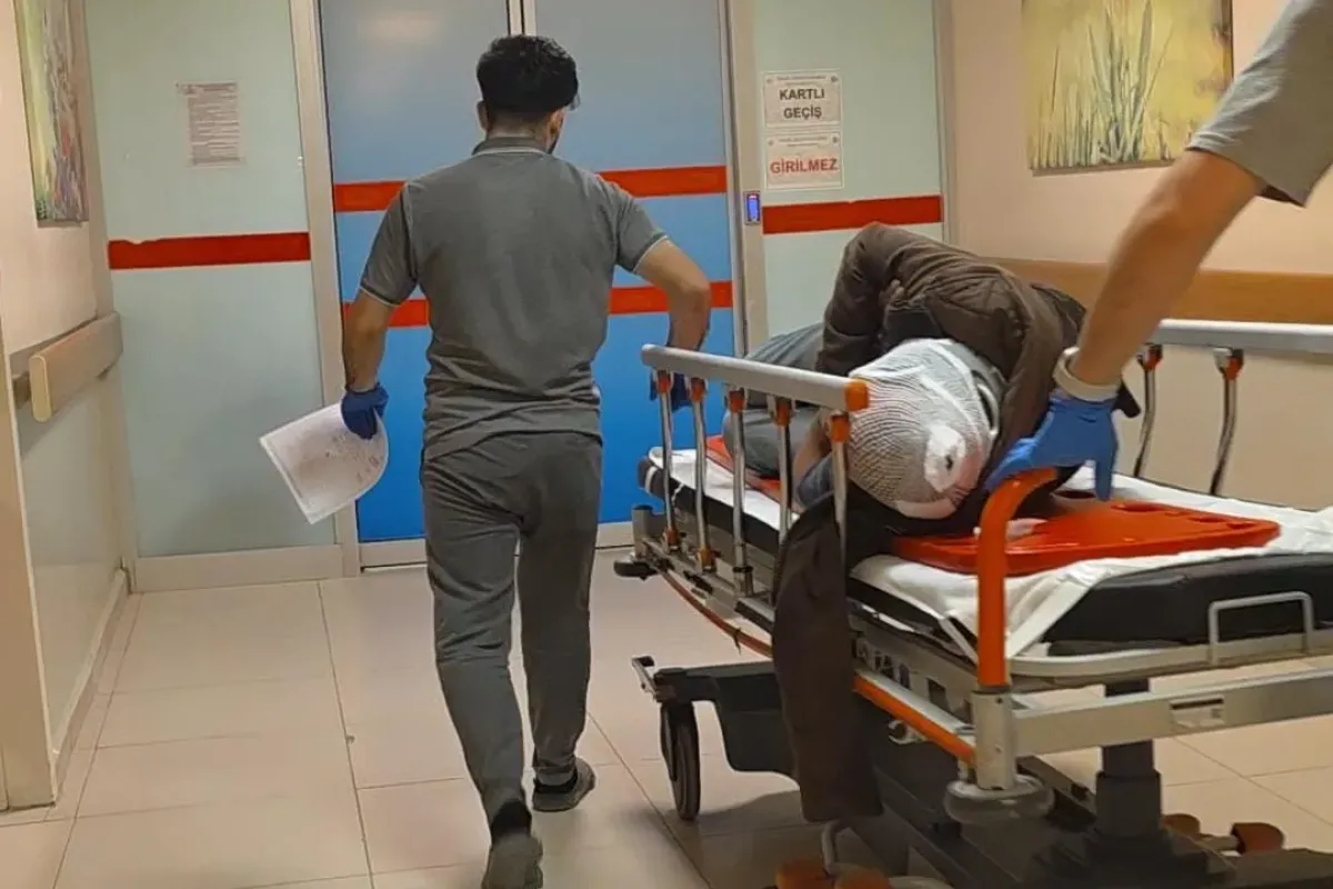 İnegöl'de korkunç kaza! Sürücü ağır yaralandı