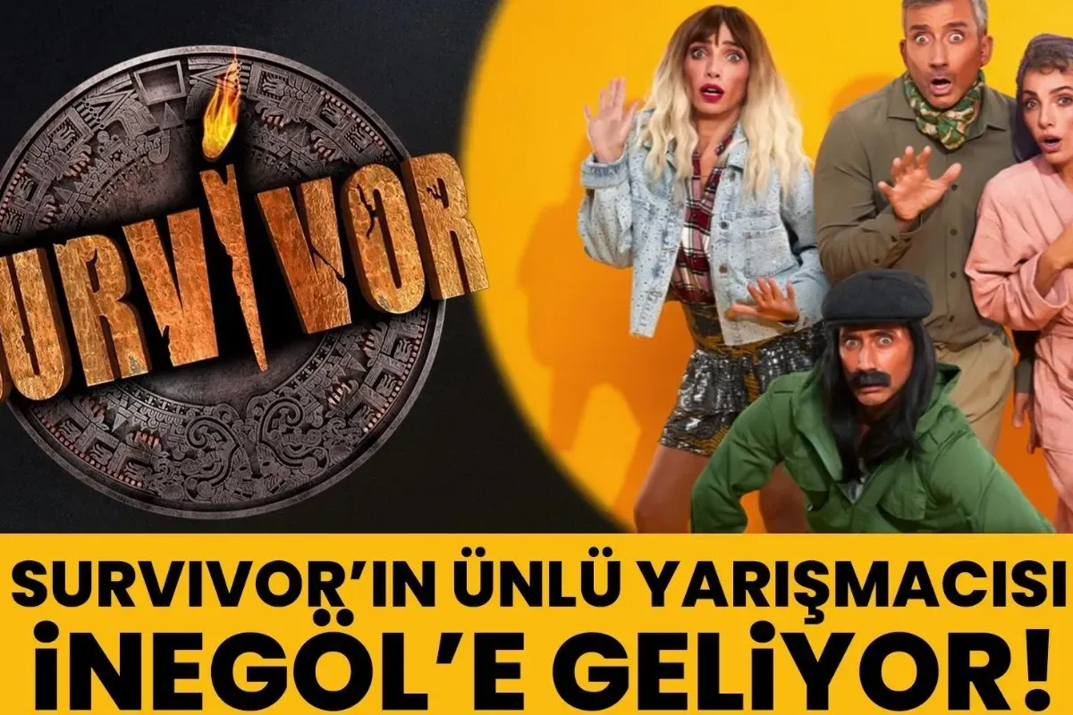 Survivor'un ünlü yarışmacısı İnegöl'e geliyor!