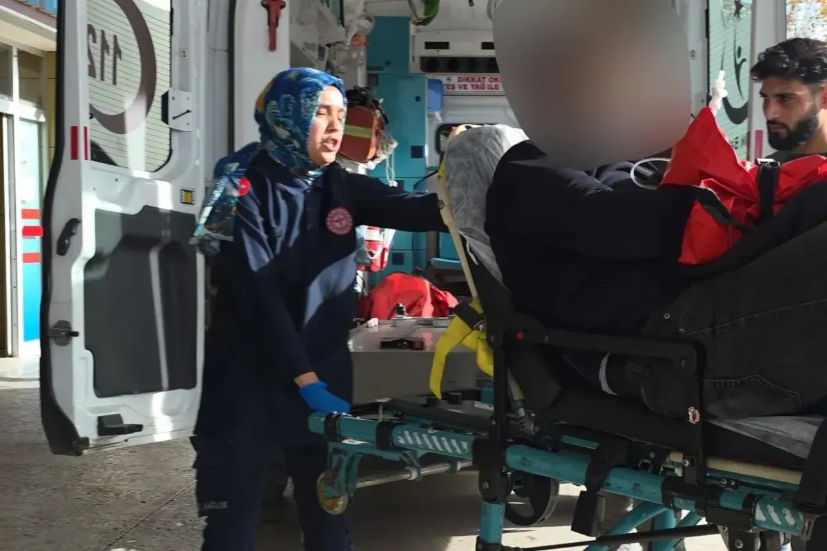 İnegöl'de korkutan kaza! 2 yaralı