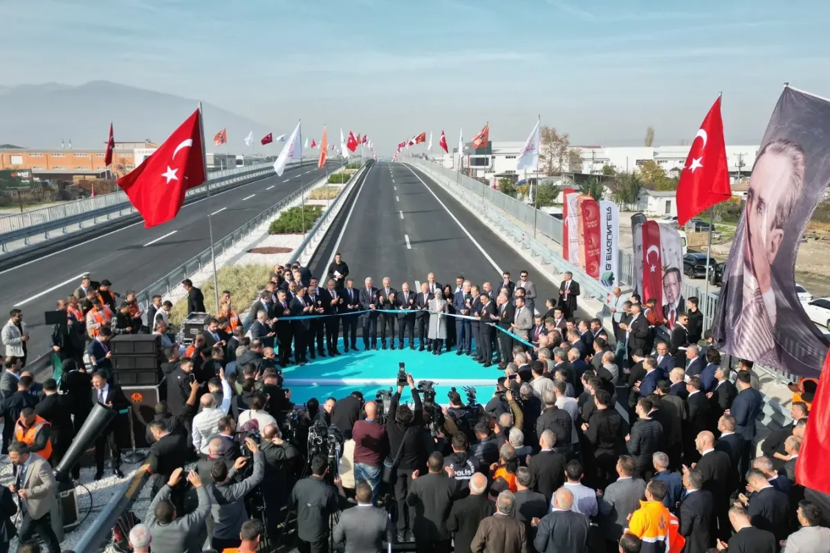 İnegöl Ağaç İşleri Sanayi Kavşağı yılda 1.25 milyar TL tasarruf sağlayacak