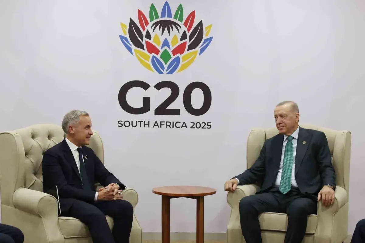 Cumhurbaşkanı Erdoğan, G20 Zirvesi'nde Kanada ile görüştü