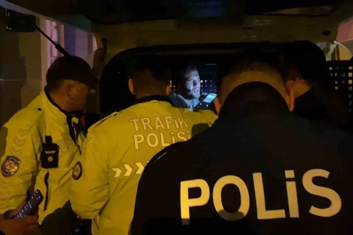 İnegöl’de alkollü ve ehliyetsiz sürücü kovalamaca sonrası yakalandı