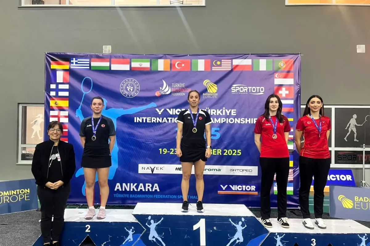 Osmangazili badmintoncu adını zirveye yazdırdı