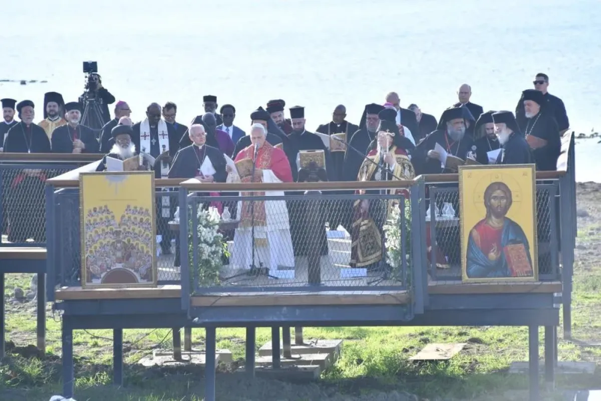 Papa 14. Leo İznik’te tarihi bazilikada ayin yönetti