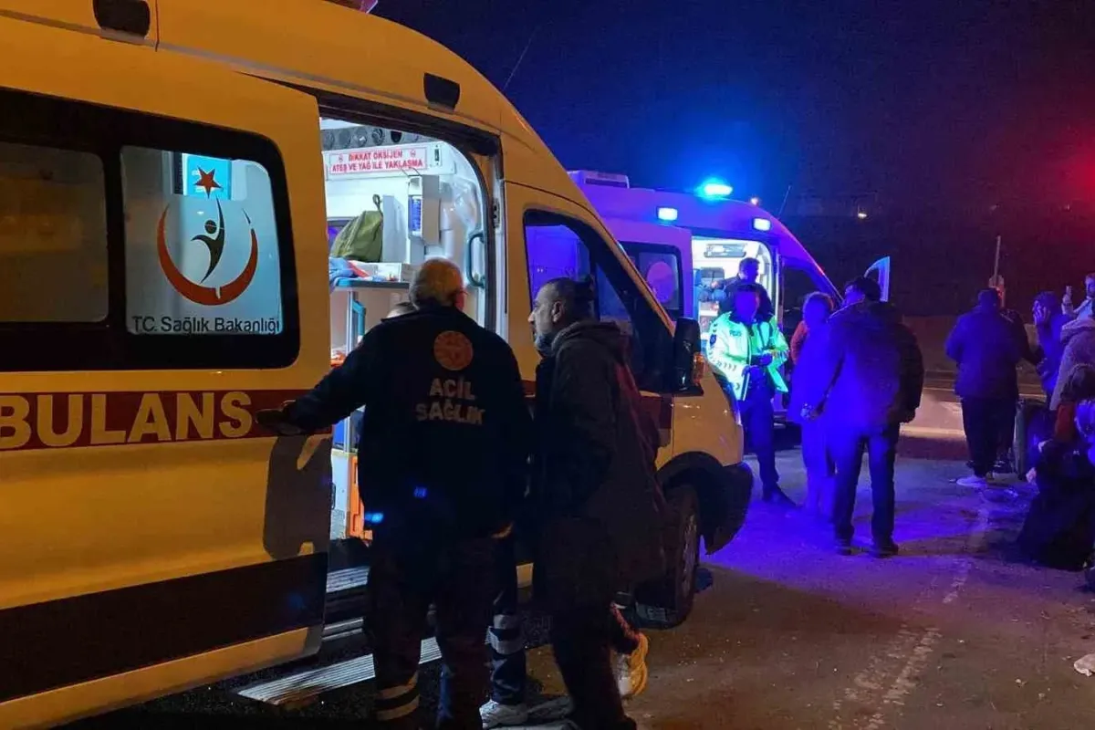 Elazığ Güney Çevre Yolu’nda trafik kazası: 6 yaralı