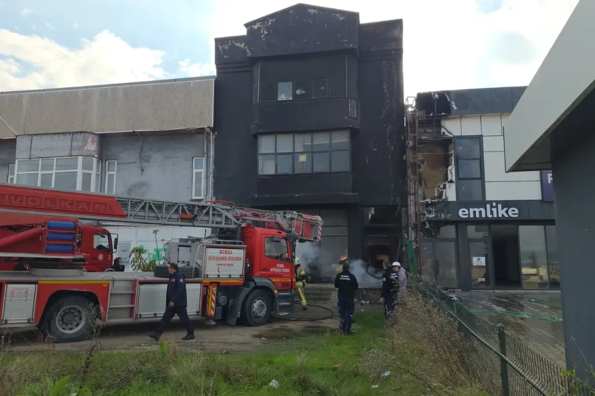 İnegöl'de yangın paniği!