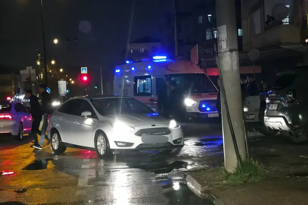 İnegöl'de korkutan kaza!
