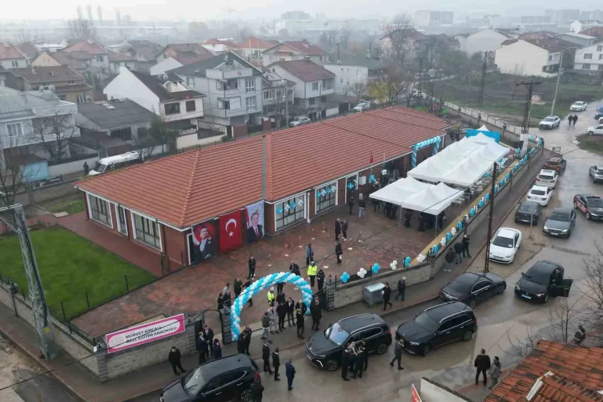 İnegöl’ün en özel anaokulu açıldı