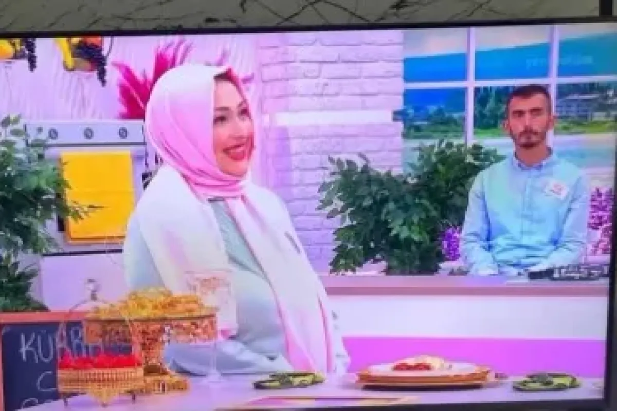 Mutfak Bahane programına İnegöl'den katıldı