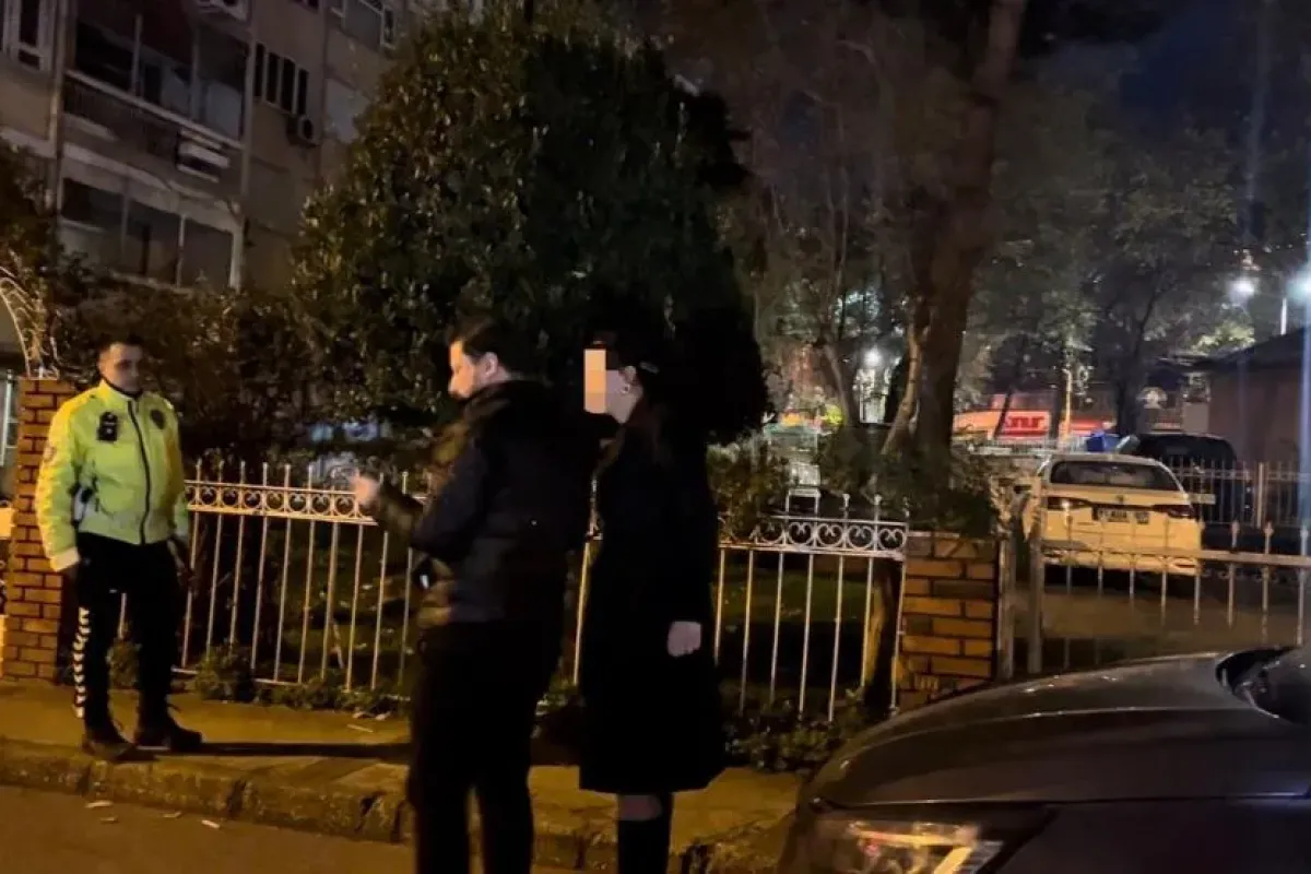 Alkollü kadın ortalığı birbirine kattı