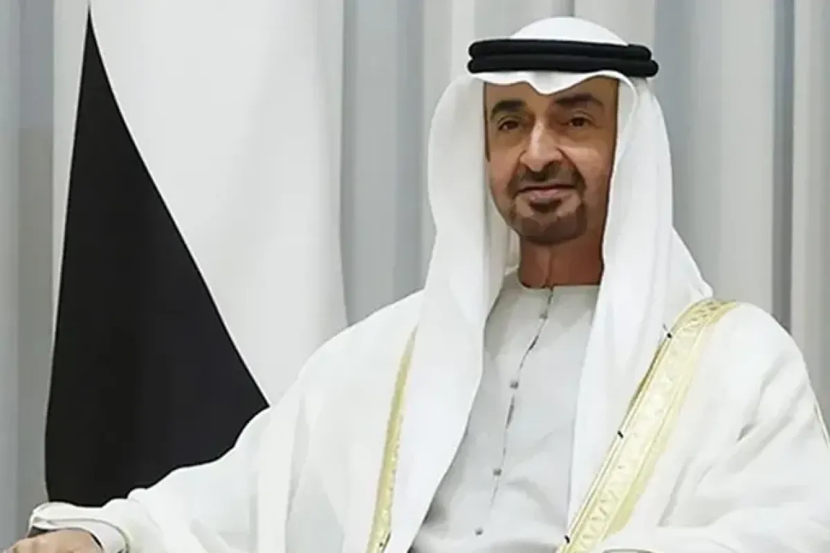 BAE Devlet Başkanı Al Nahyan Türklerin katili 3. Makarios'un anıtına çelenk bıraktı