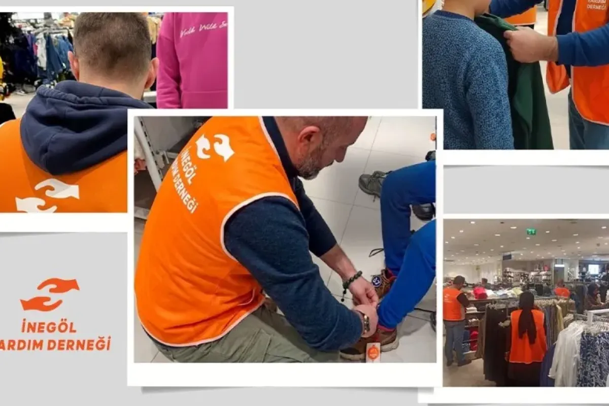 İnegöl’de İyilik Seferberliği 750 Çocuğun Yüzü Güldü