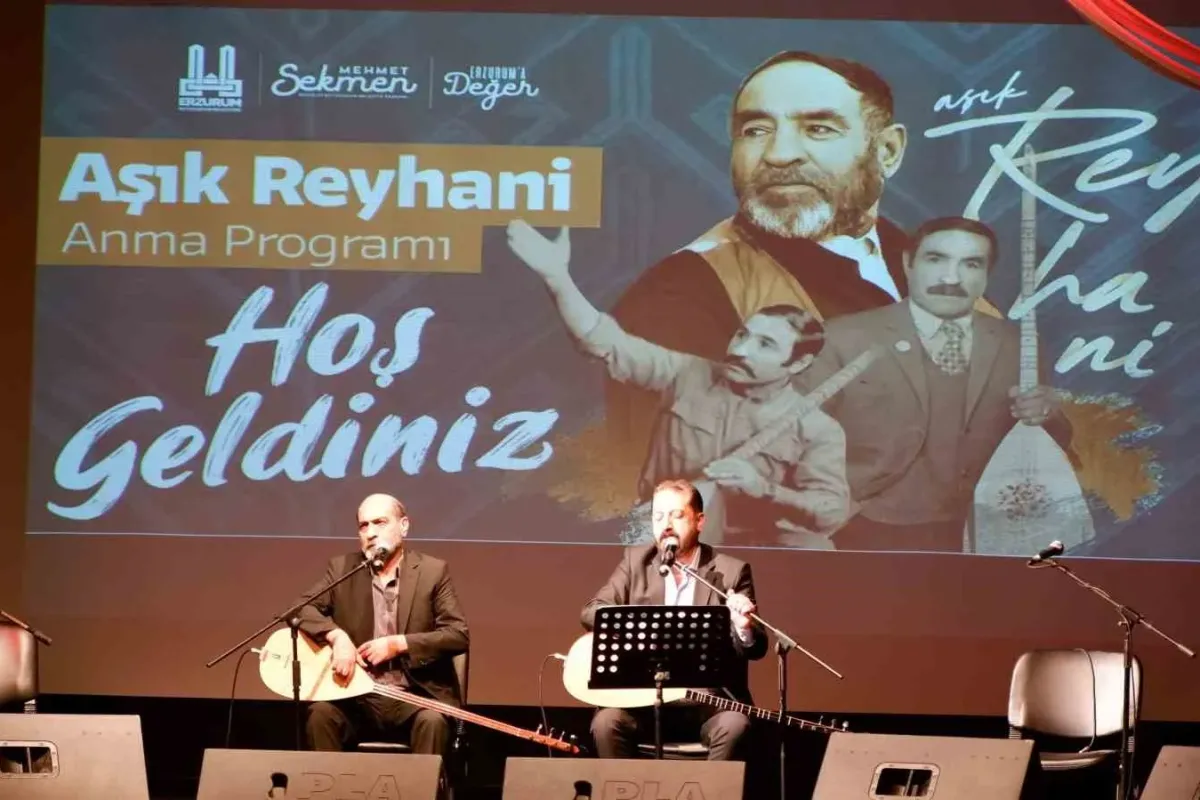 Aşık Reyhani memleketinde anıldı