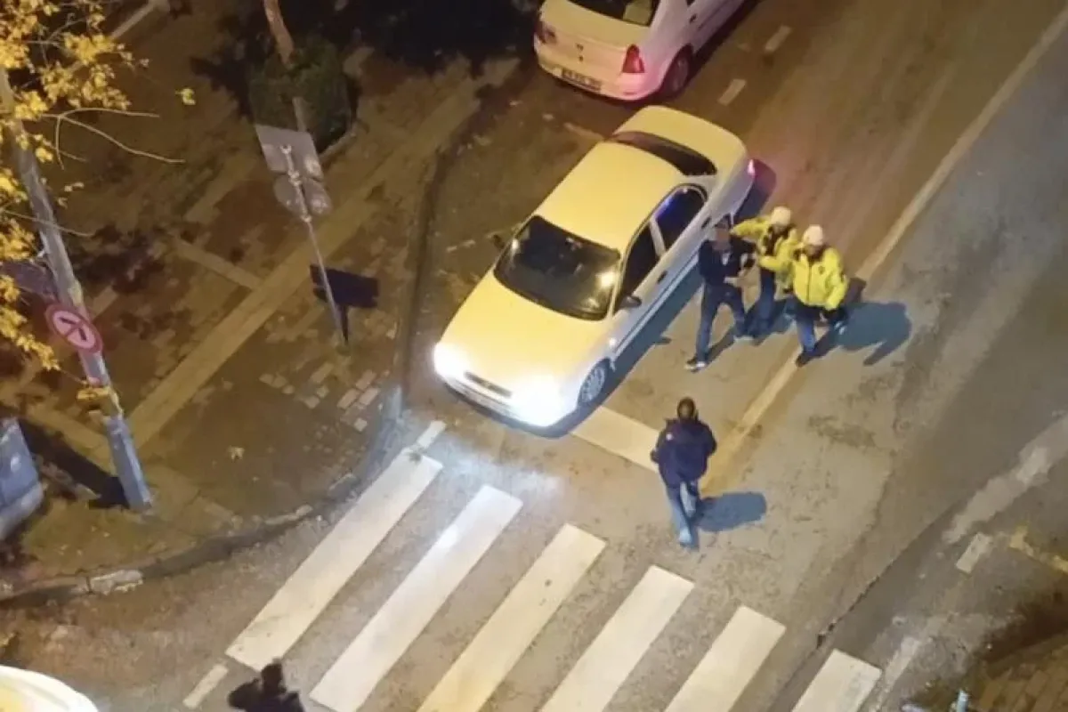Alkollü sürücü şehri birbirine kattı! Polis havaya defalarca ateş açtı