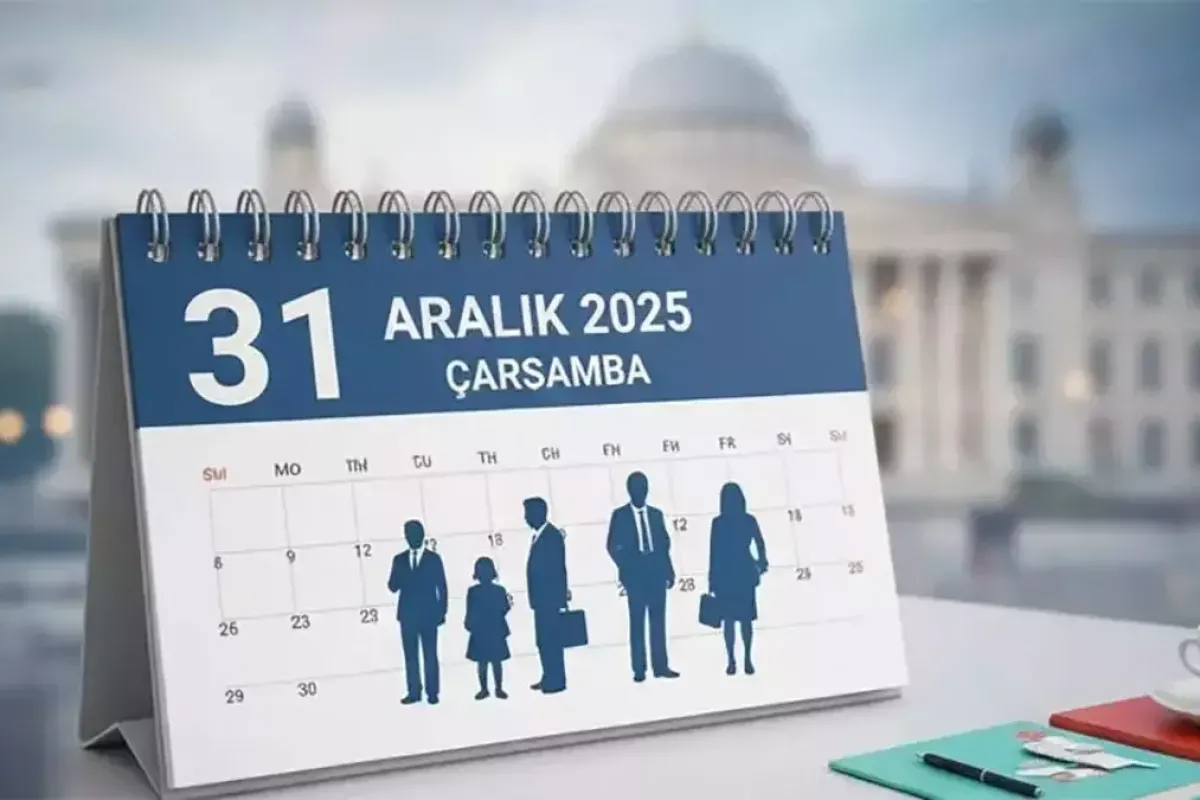 31 Aralık yarım gün mü, 1 Ocak resmi tatil mi 2026