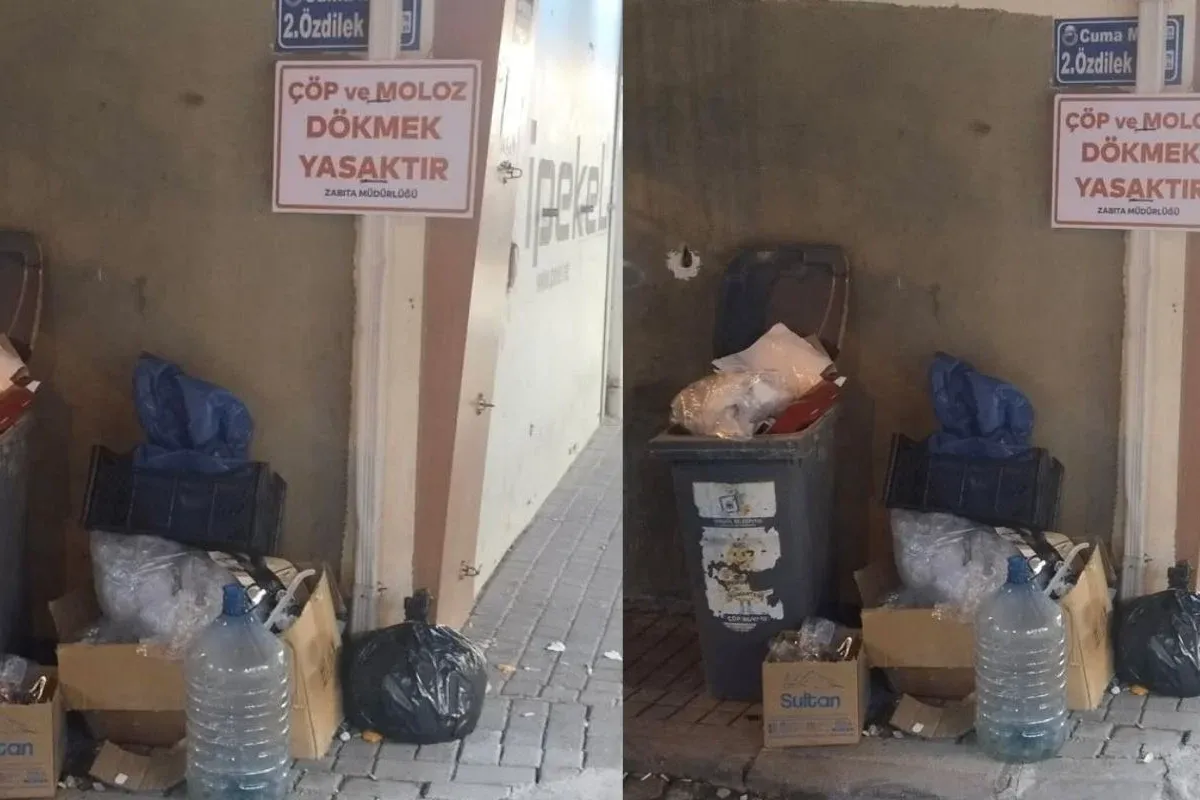 İnegöl'de pes dedirten görüntü!