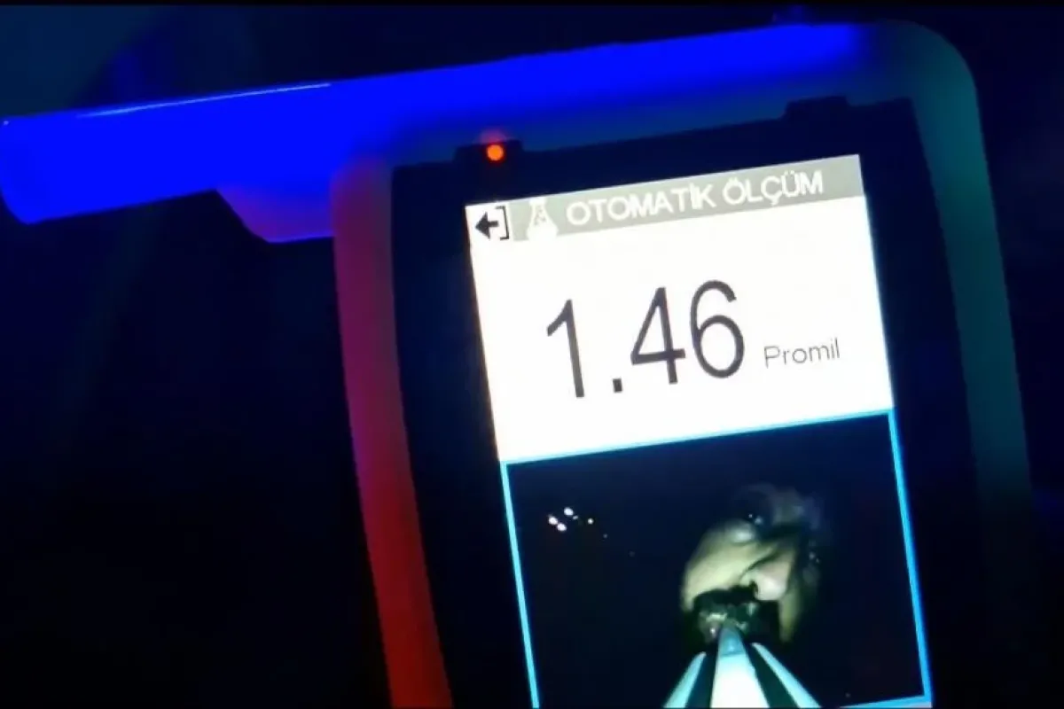 Alkollü şoför ortalığı birbirine kattı!