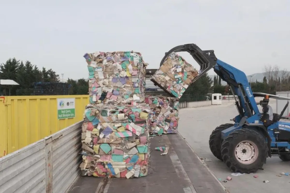 5 milyon kilogram katı atık ekonomiye kazandırıldı