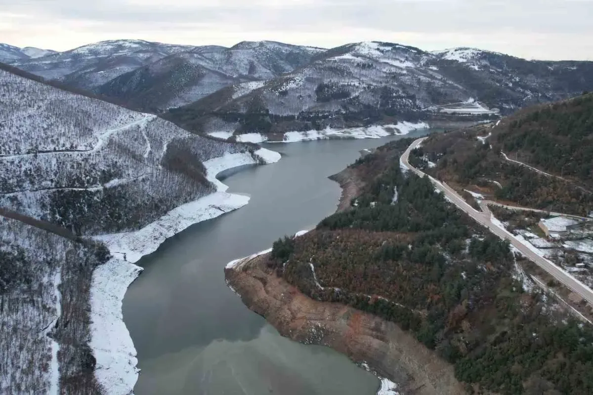 Bursa’da kar yağışları barajlara can suyu oldu