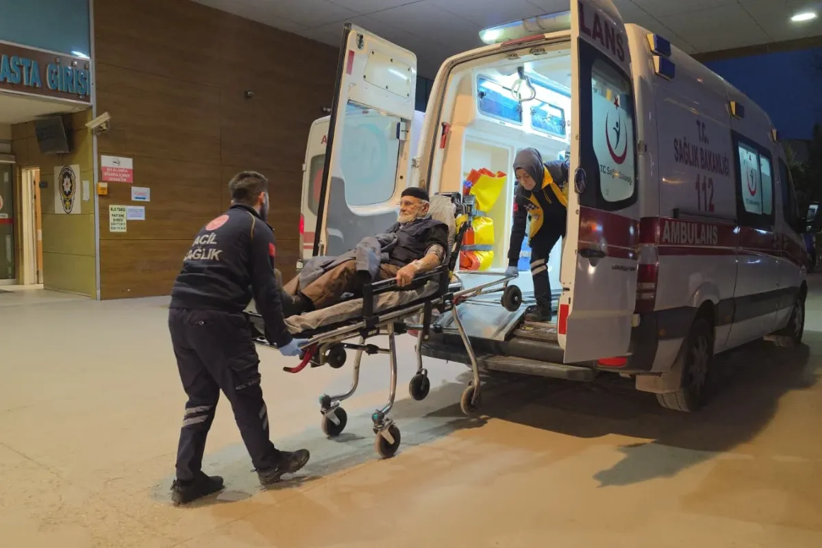 İnegöl'de evine giderken hastanelik oldu