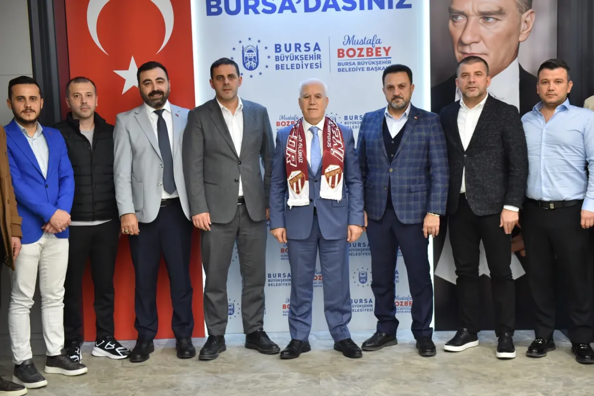 İnegölspor Yönetimi Bozbey ile Görüştü