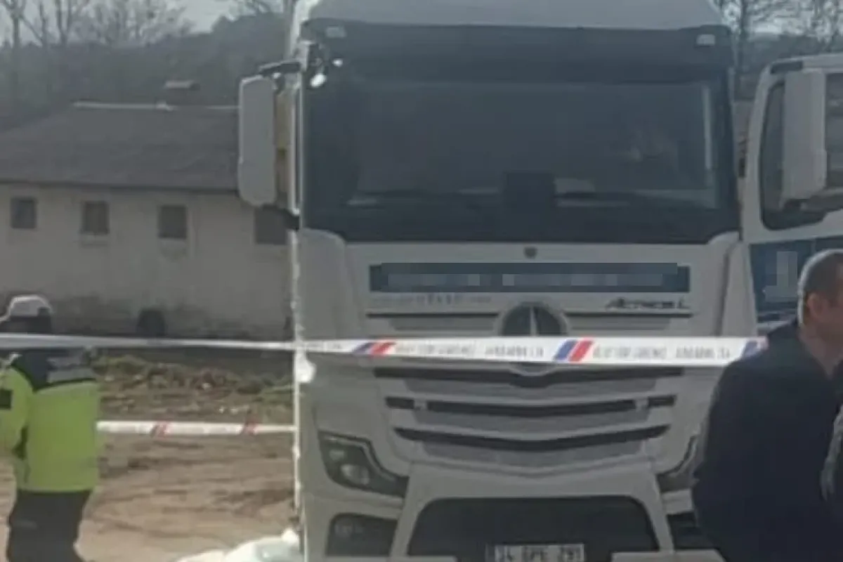 Kocaeli Derince'de kamyonun çarptığı kadın hayatını kaybetti