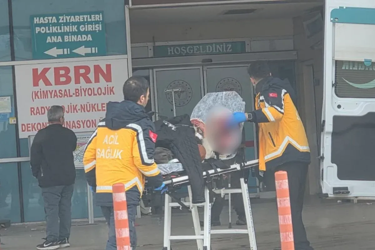 İnegöl'de alkolü fazla kaçıran yaşlı adam kanlar içinde kaldı