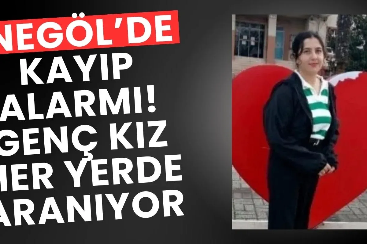 İnegöl'de kayıp genç kız her yerde aranıyor!