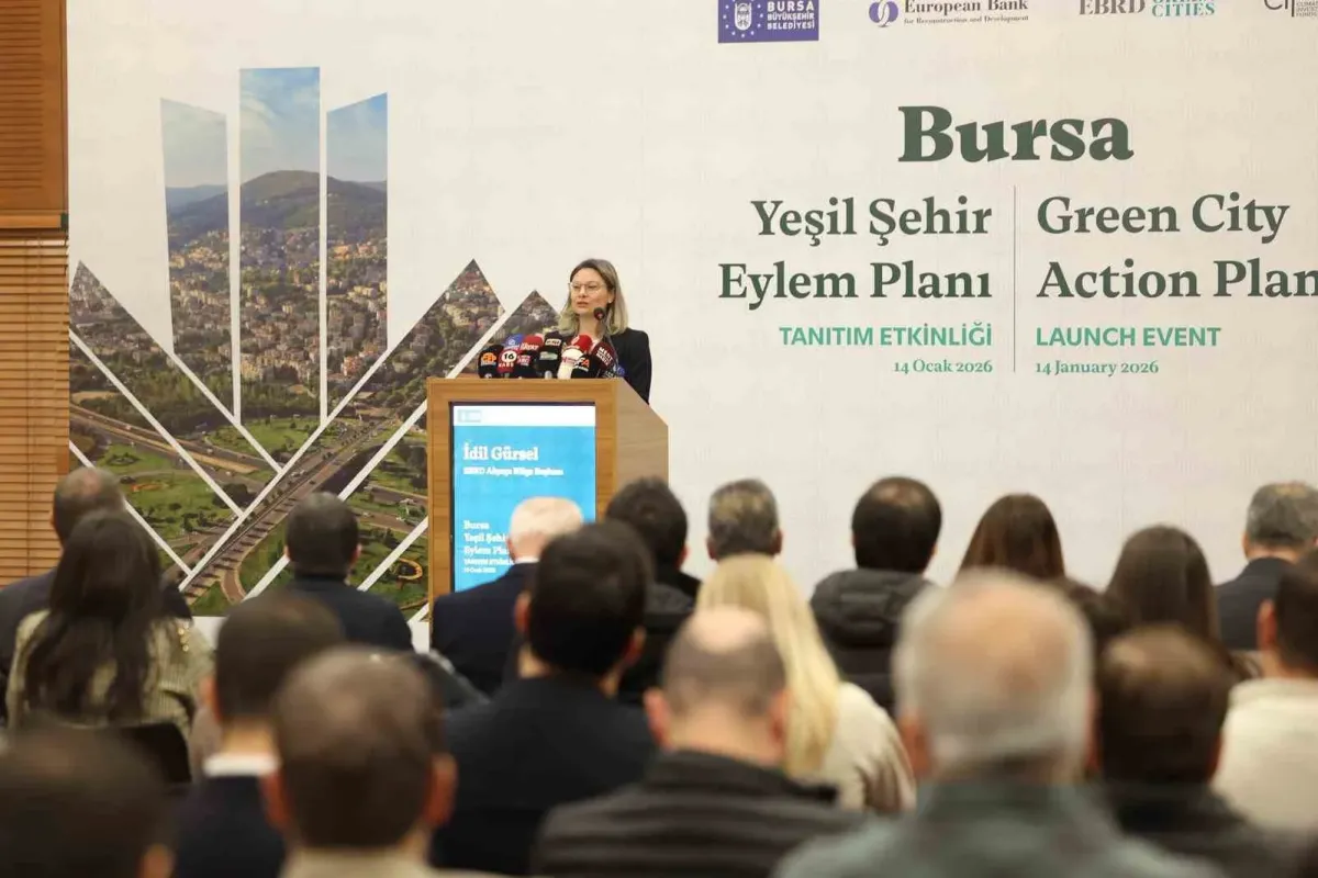 Bursa’da yeşil dönüşüm başladı