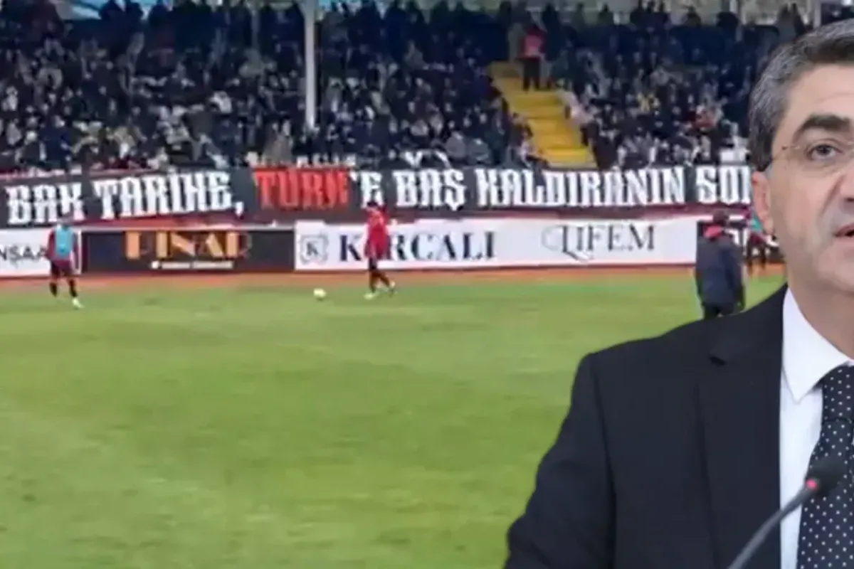 İnegöl’de açılan pankart Türkiye gündemine taşındı