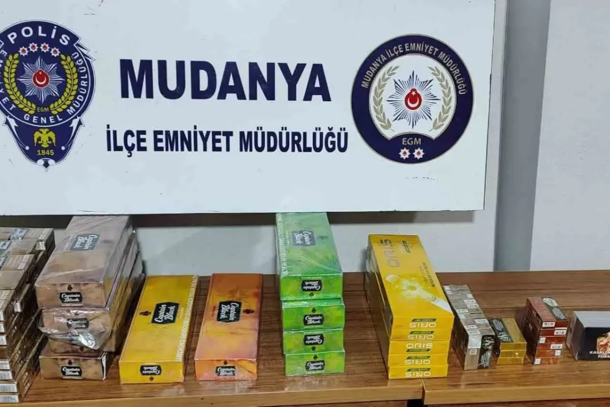 Bursa’da kaçak sigara operasyonu