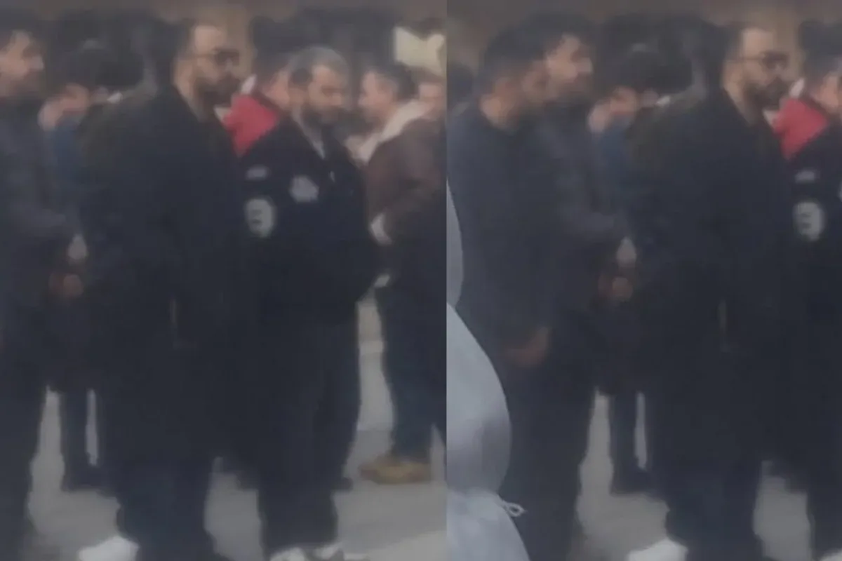 Ünlü Youtube yayıncısı İnegöl'de cenazeye katıldı