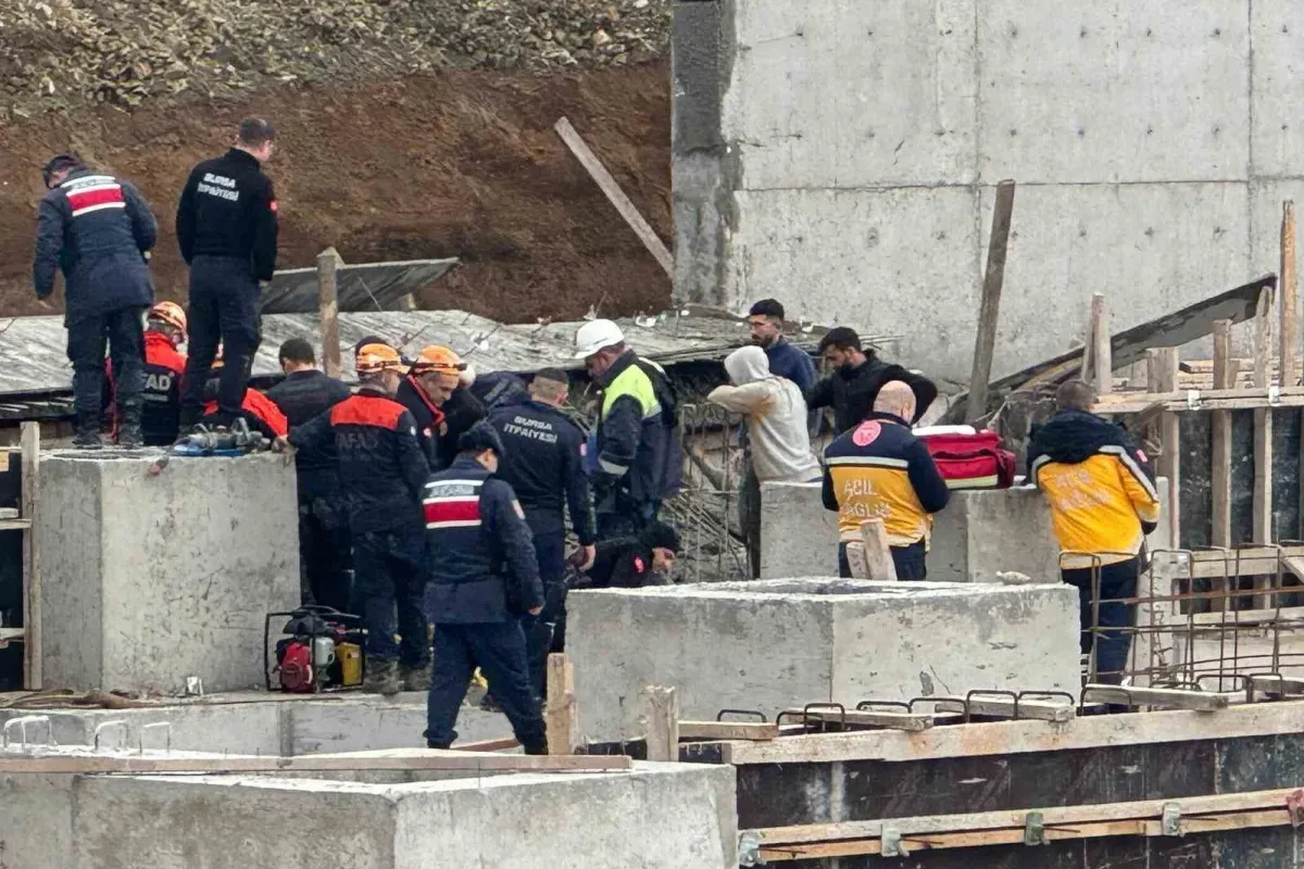 Bursa Kestel'de inşaatta beton kalıbı çöktü: 1 işçi öldü