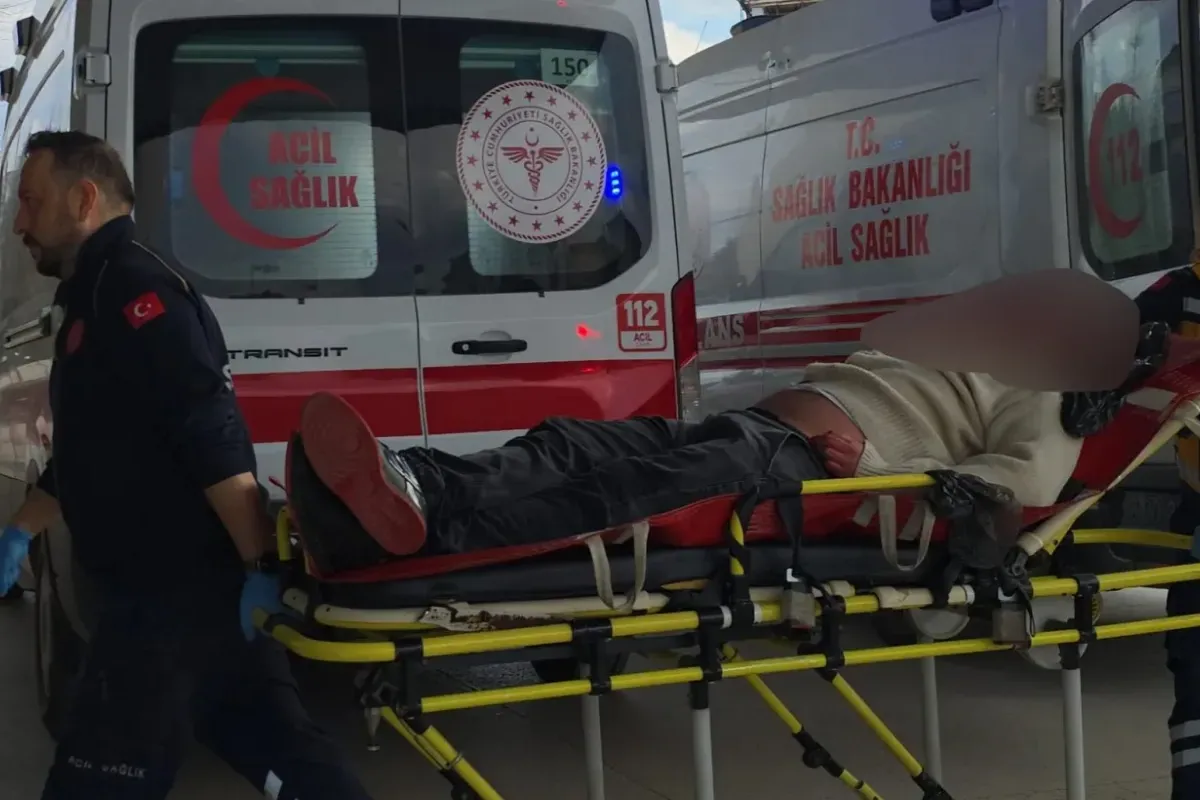 İnegöl'de kanlı kavga! Şişeyle ağır yaralandı