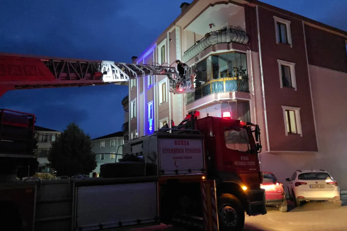 İnegöl’de hırsızlık şüphesi ekipleri alarma geçirdi, gerçek sonra ortaya çıktı