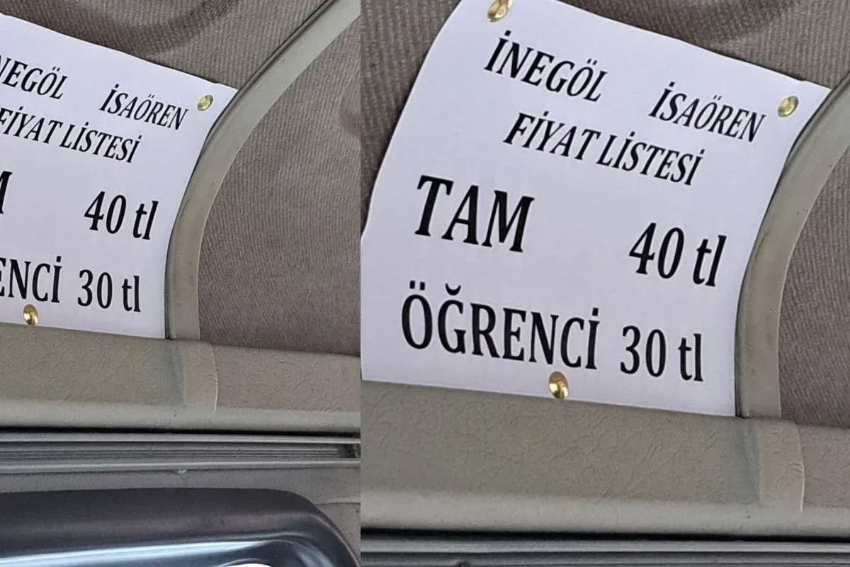 İnegöl'de yapılan zam tepki çekti!