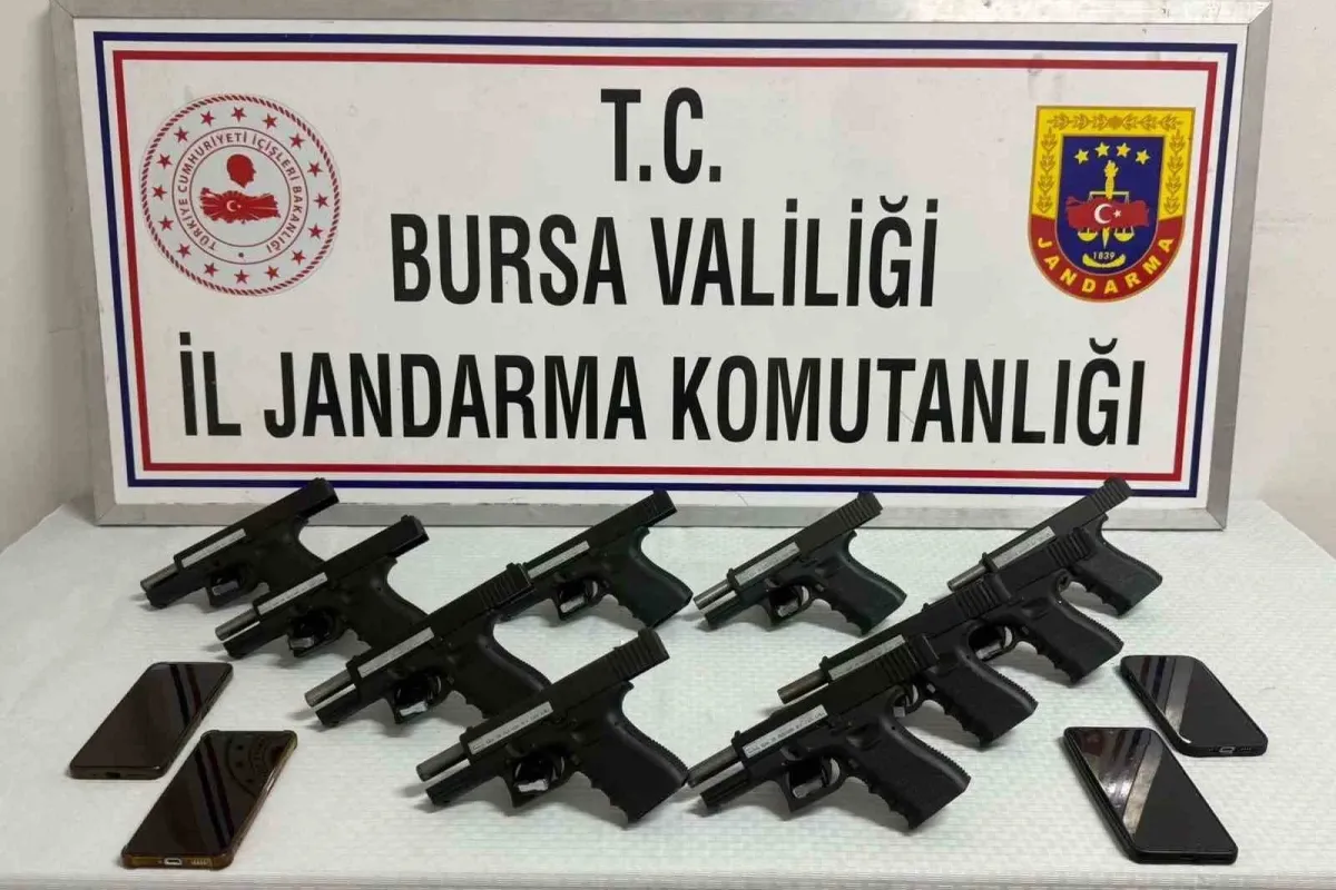 Bursa’da Jandarmadan silah operasyonu