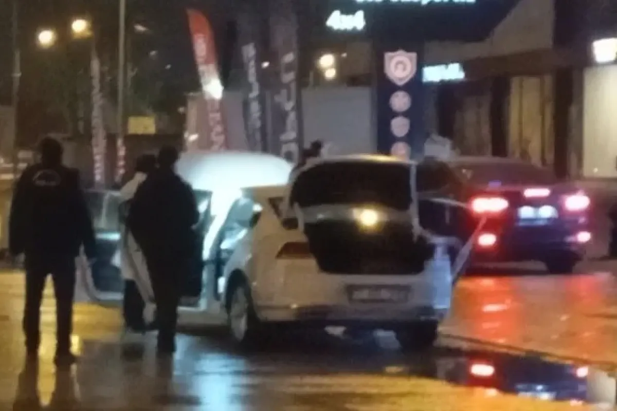 El bombalı araba yakalandı!