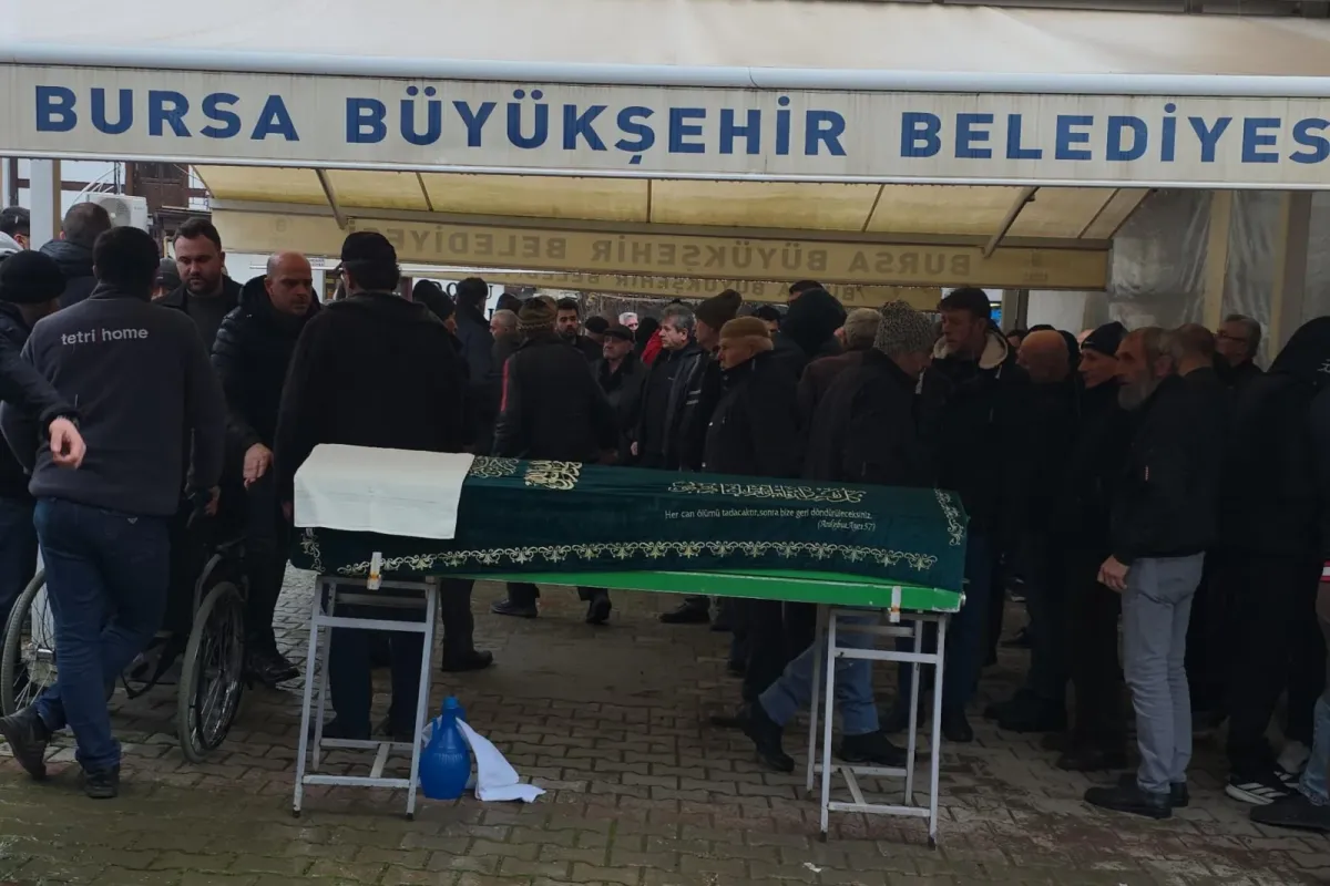 İnegöl'de damadının öldürdüğü adam son yolcuğuna uğurlandı