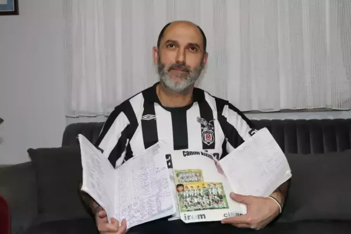 25 yılın tamamını bu deftere sığdırdı