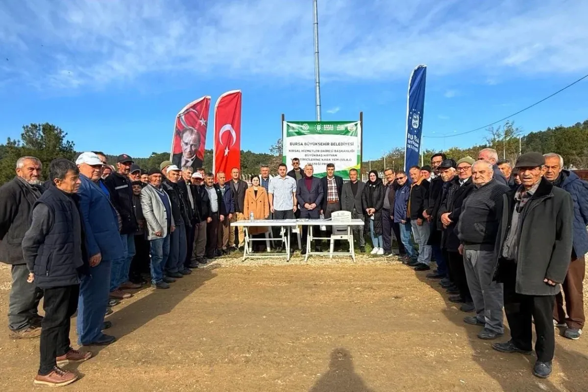 Bursa Büyükşehir’in kırsal kalkınma destekleri sürüyor