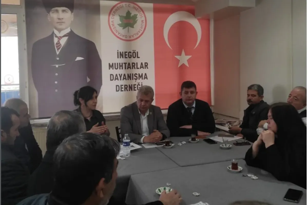 İnegöl'de muhtarlara kritik eğitim! Tarımda yeni dönem başlıyor