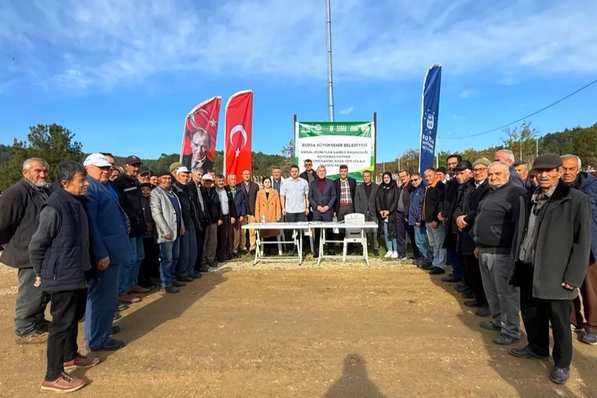 Bursa Büyükşehir’den Hayvan Yetiştiricilerine Can Suyu Projesi
