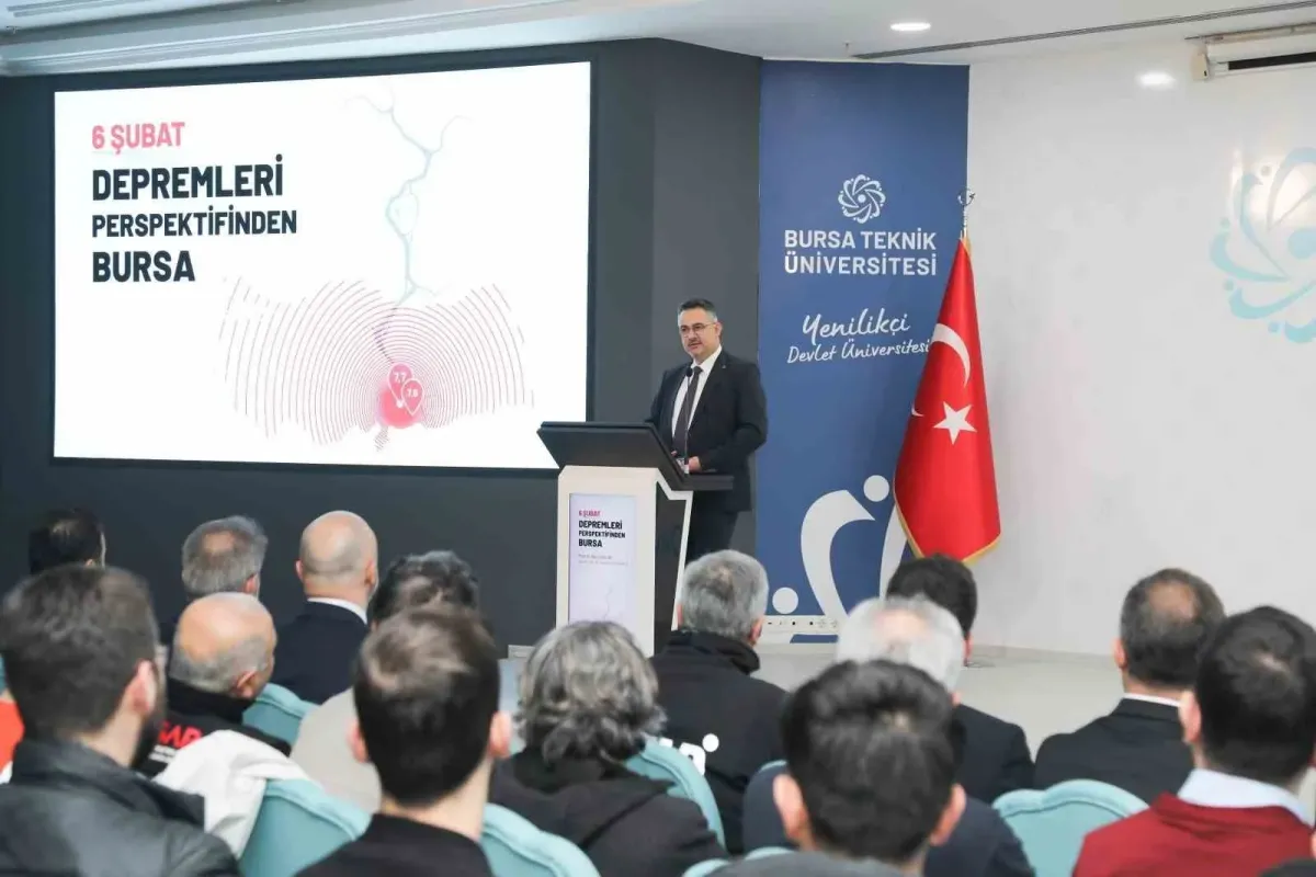 BTÜ’de deprem konuşuldu: Bursa depremde en büyük hasarı alabilecek ilk 5 ilden biri