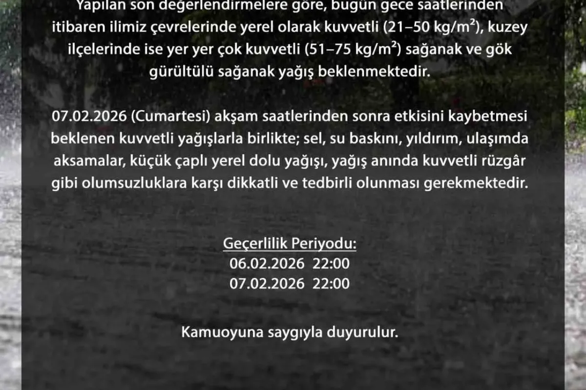 İnegöllüler dikkat! Uyarılar üst üste geldi