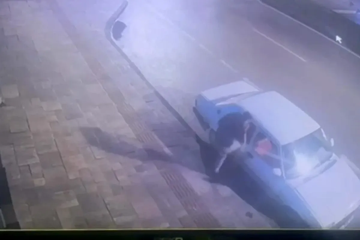 İnegöl'de aracını bırakıp kaçtı! 23 bin TL ceza yedi