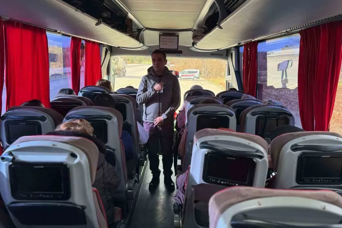 Bilecik’te sivil otobüs denetimi yapıldı