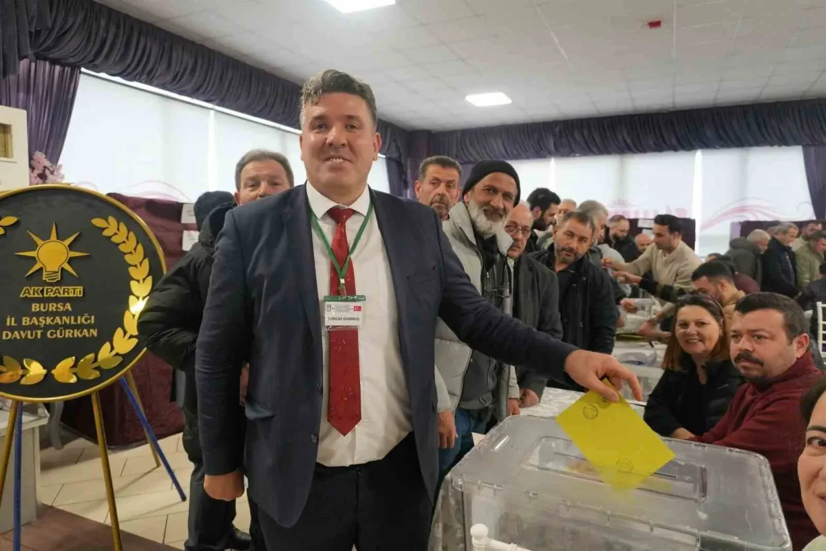 Esnaf odasından Turgay Durmuş’a güvenoyu