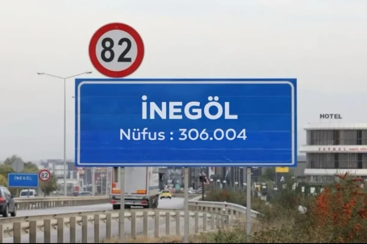 Alper Taban'ın paylaşımında İnegöl için dikkat çeken detay